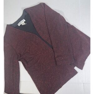 Vintage Ronni Nicole by Ouida Womens Metallic Knit Open Front Cardigan Jacket‎